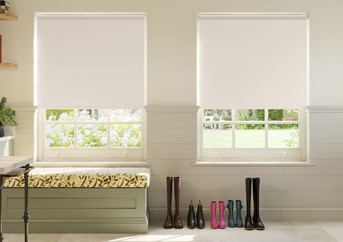 Toulouse (Blackout), Textured Brown - Roller Blind - Image 3
